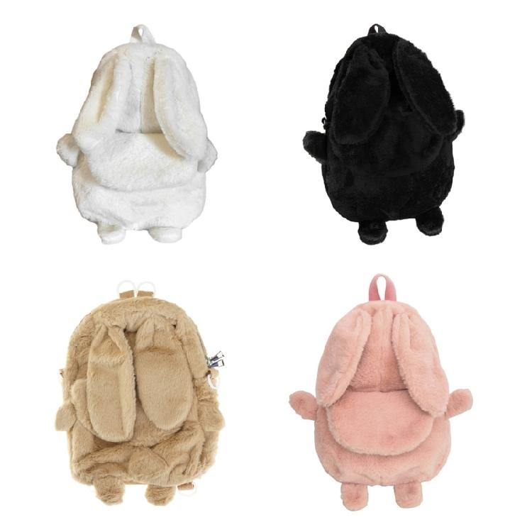 Versatile Backpack Plush School Bag Rucksack Daypack for Books Laptops and More