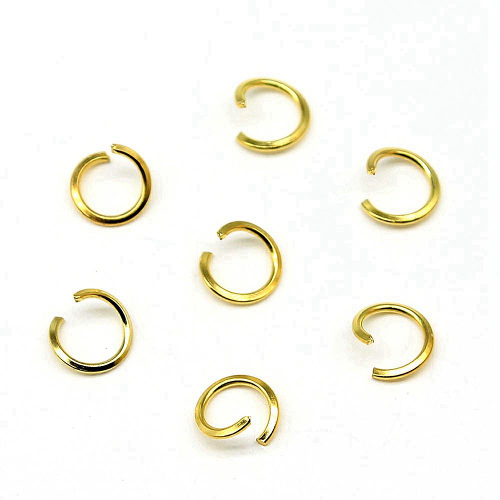 5 Colors 6 Sizes Jump Rings Open Connectors For Jewelry Making Components