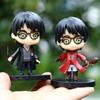 Harry Potter Q Version Anime Figurines: Hermione, Ron, Malfoy - Collectible Blind Box Table Decor