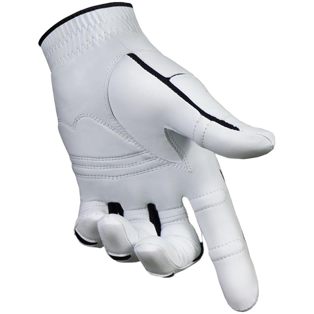 BIONIC Stable Grip Golf Size White 2.0 Gloves, BIG180WH22, 22,
