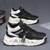 Men's Shoes 2025 New Summer Youth Casual Versatile Sports Trendy Shoes Student Platform Heightening Breathable Dad Shoes