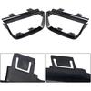 Labwork 4 Stück Rückleuchten-Blendenabdeckungen Ersatz für 2010-2013 Camaro LT LS SS Glänzend Schwarz 92199773 92199774