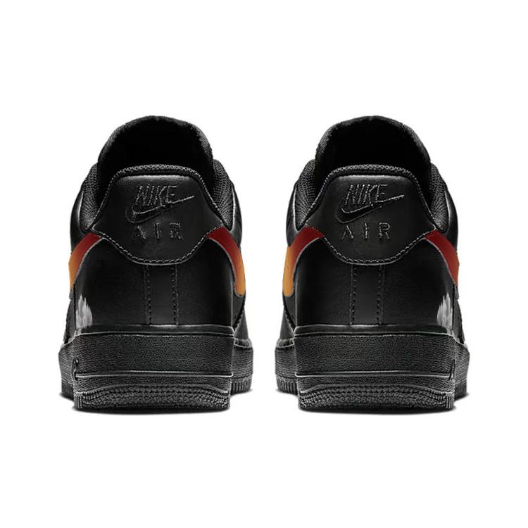 Nike Air Force 1 Slip Resistant Cushioning Breathable Low Top Skateboard Shoes Unisex Black Gray CW2288-001(Team366-)