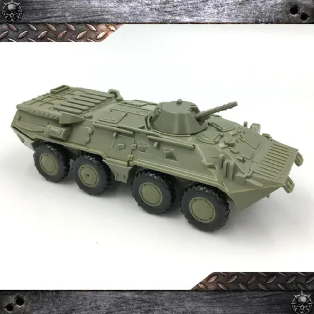 1:72 BTR-80 Transporter opancerzony M35 Ciężarówka towarowa M1046 KFZ.305 BLITZ Klocki do składania Model pojazdów wojskowych Armia