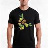 Cheeky Walnuts Pattern Tshirt Summer Casual Cotton Tee Oversized Streetwear Tops Vintage Graphic Print Unisex Unisex Unisex