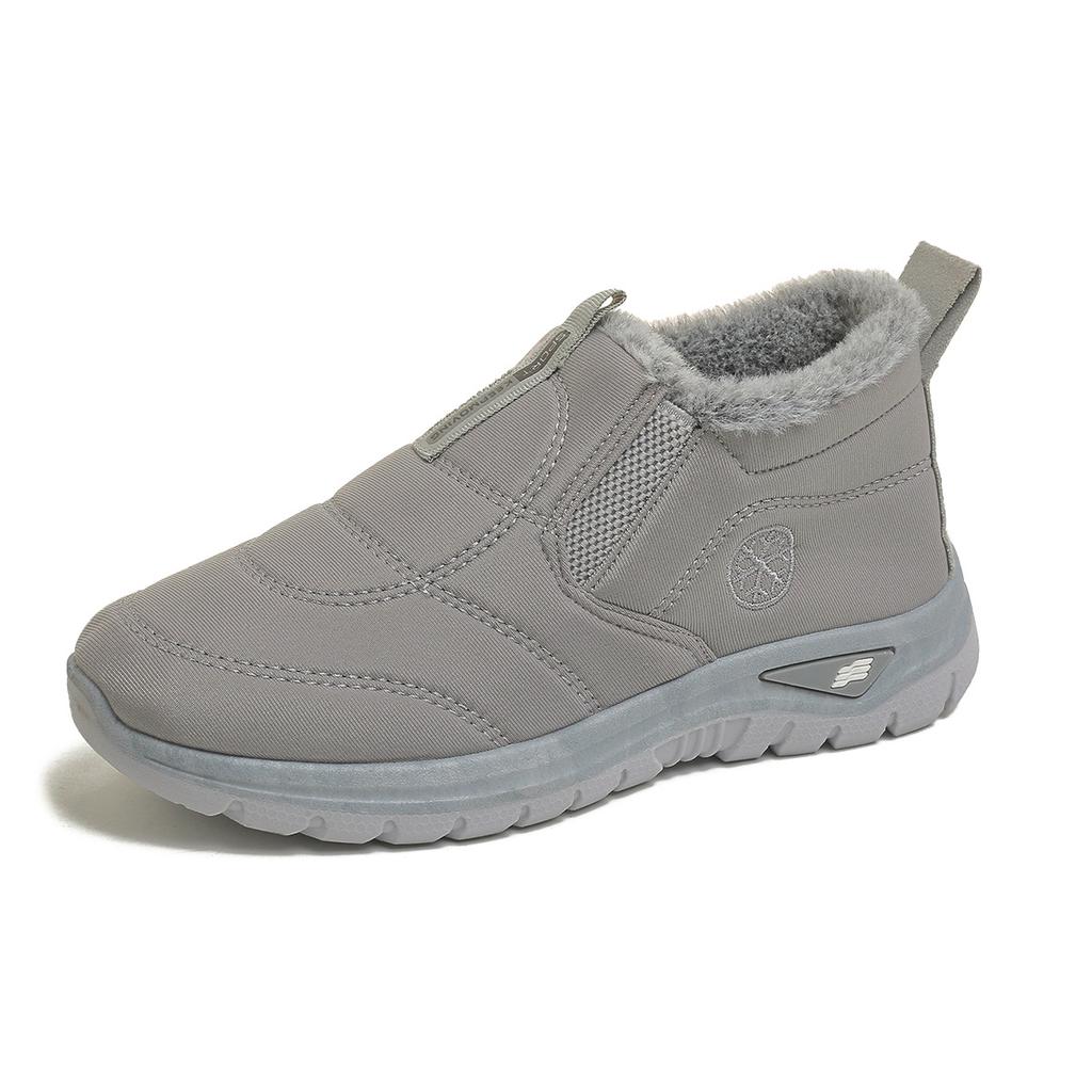 Winter Women's Snow Boots, Fleece and Thickened Warm Cotton Shoes, Anti-slip, Waterproof and Oil-proof, Comfortable Mom Shoes