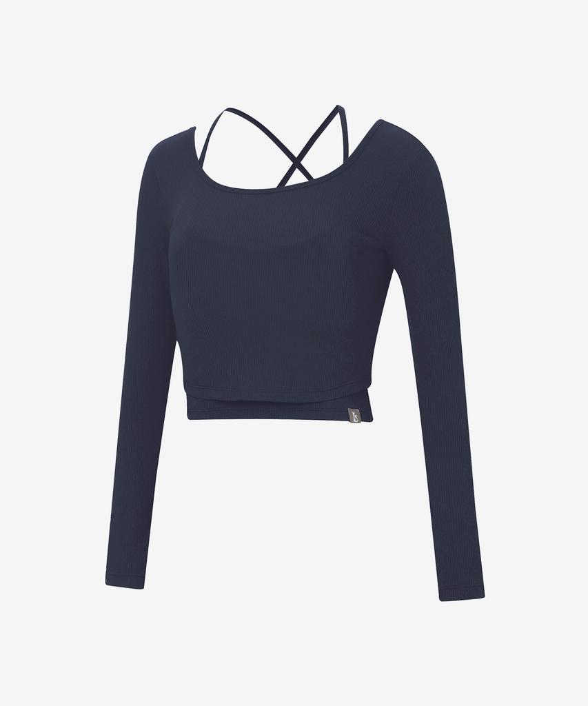GRANDE LINE Layered Crop Long Sleeve