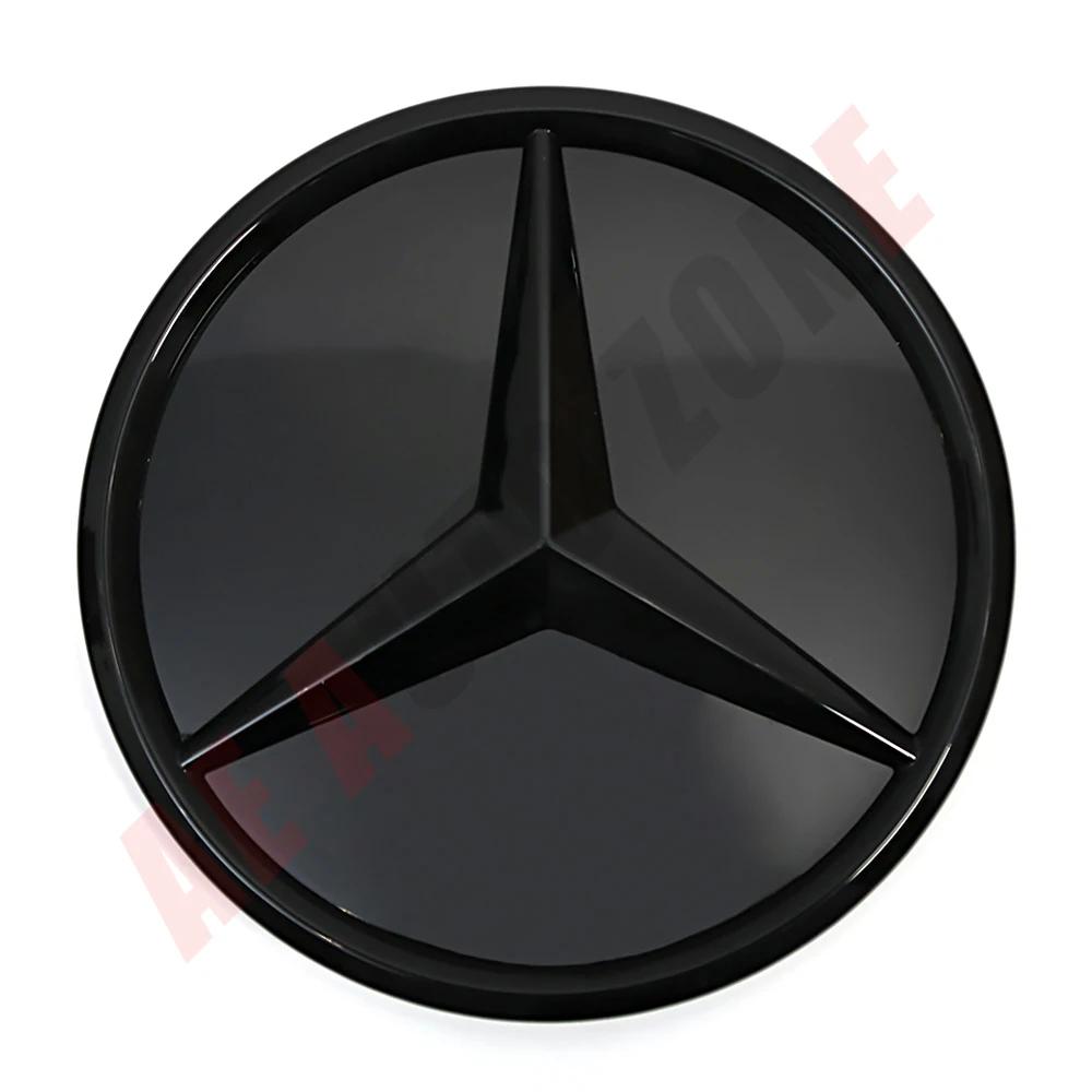 Silver Border And Black Border Newest 3D Style Emblem Front Grille Star Emblem Logo For Mercedes Benz GLB X247 CLS C257 A W177