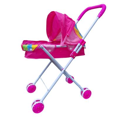 Kinderwagen-Spielzeug für Puppen, Rollenspiel, Niedlich, Regenbogen, für Mädchen, Mel-chan Puppen, Buggy, Kinderspielzeug, Spiel, Auto, Faltbar, Kompakt, Platzsparend, (Regenbogen) [Gebraucht]
