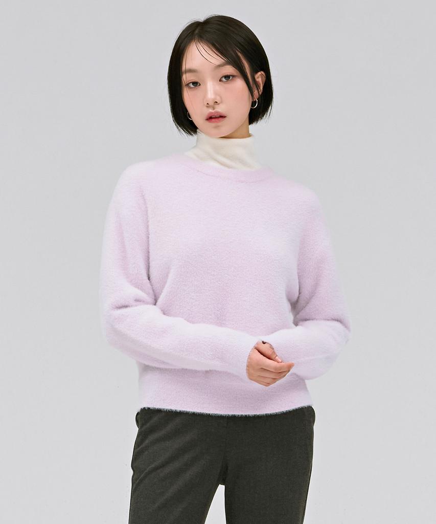 CHASECULT Women'S Winged Yarn Sweater - Purple