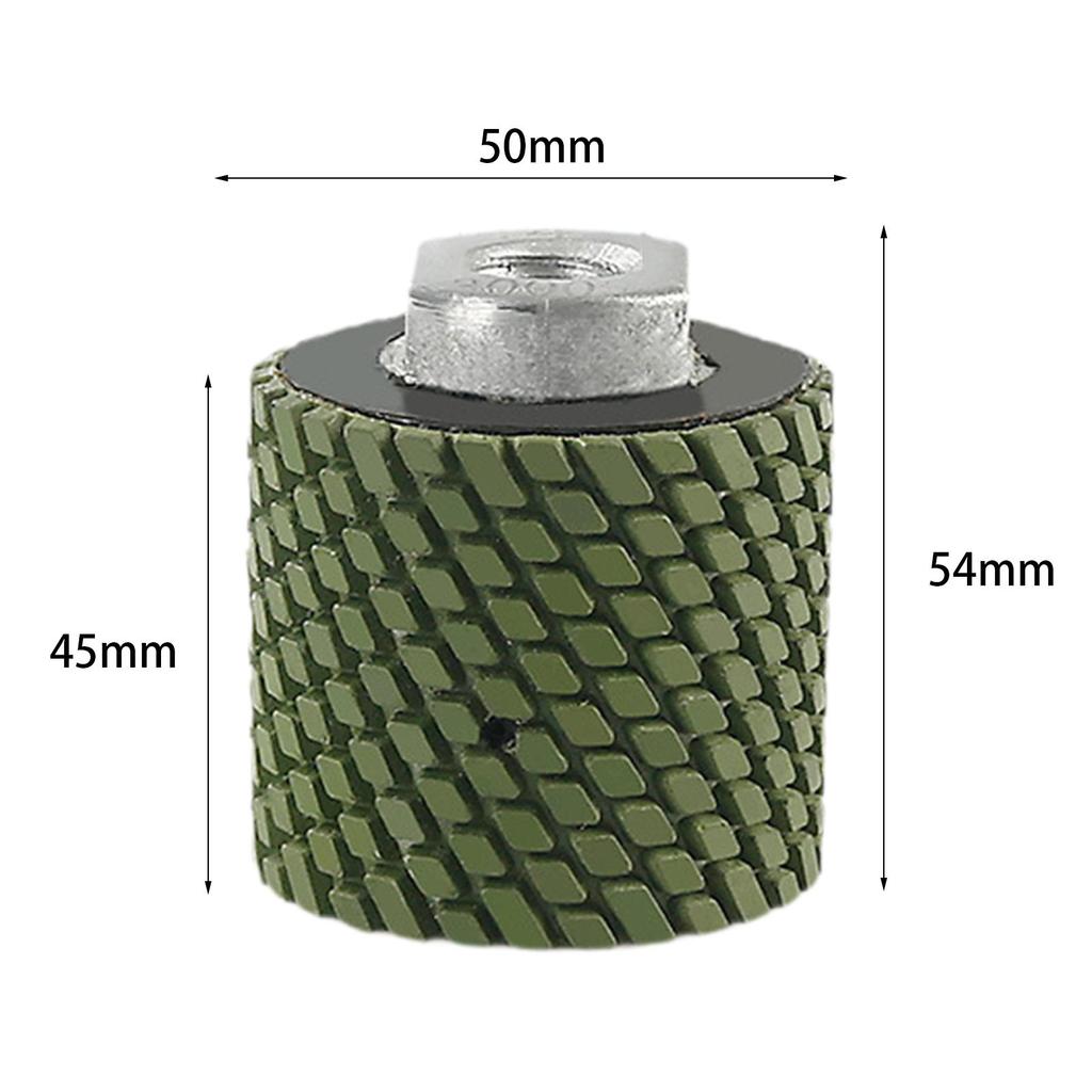 M14 Angle Grinder Drum Grinding Wheel Heavy Duty Abrasive Tool Cylindrical Buffing Wheel Power Tool Accessories for Marble Rock