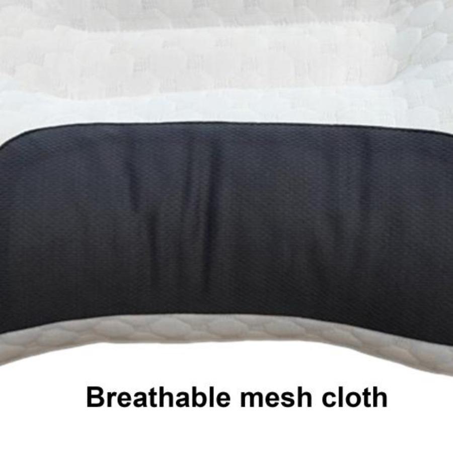 1PC Pernă de dormit Rebound rapid Îngrijirea gâtului Ameliorează oboseala Pernă cervicală cu textura moale convenabilă