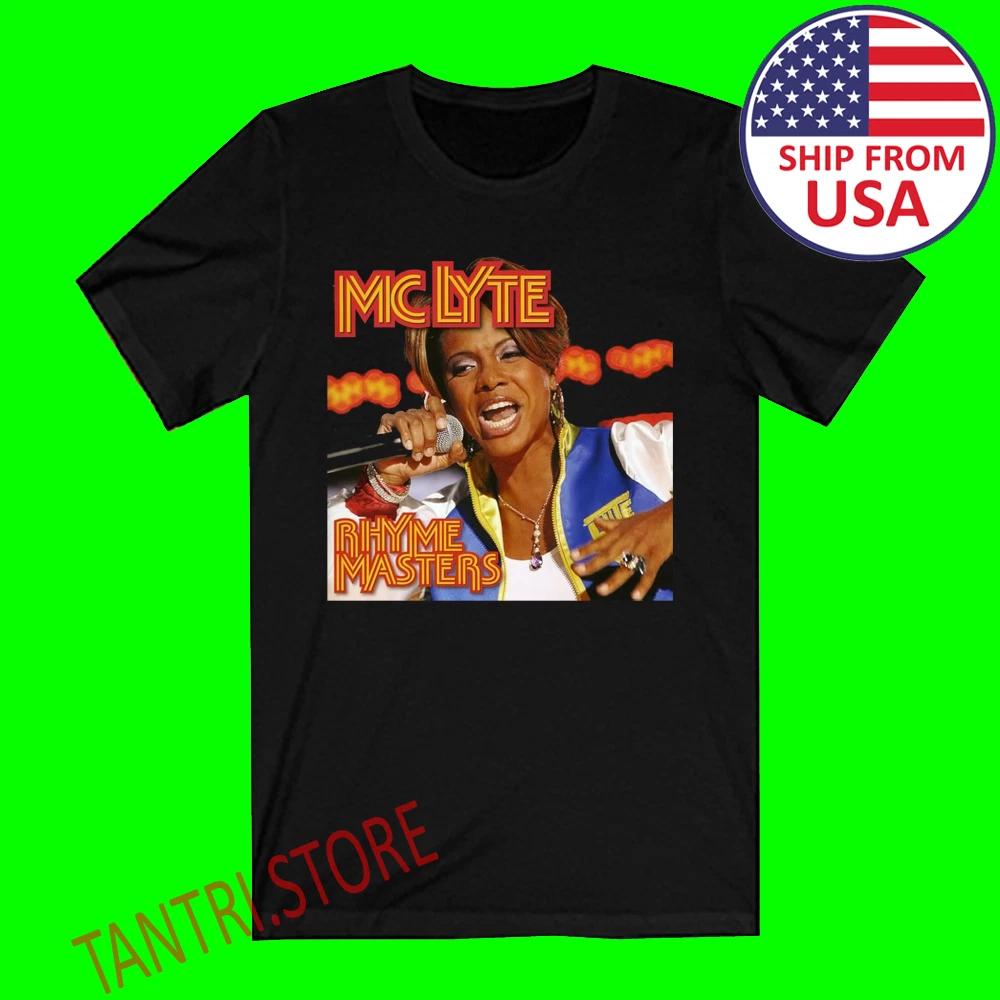 

MC Lyte Rhyme Master Men s Black Size S to 3XL 2XL
