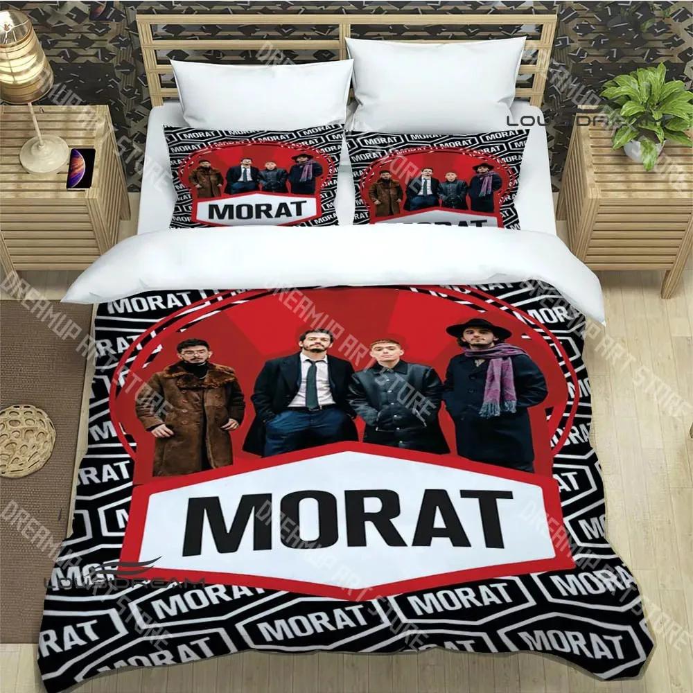 Morat Pop Band Printed Bedding Sets Exquisite Bed Supplies Set Duvet Cover Bed Comforter Set Bedding Set Luxury Birthday Gift