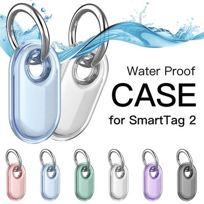 Hülle für Samsung Galaxy SmartTag 2 Case Protector Klare TPU-Abdeckung für Galaxy SmartTag 2 Schutzhülle Wasserdichtes Zubehör