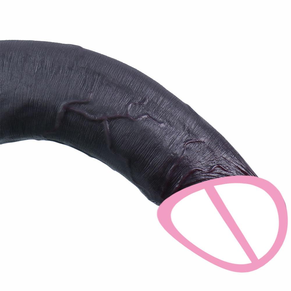 Liquid Silicone Realistic Dildo - Soft Flexible Fake Penis for Women, Adult Sex Toys for Couples, G-Spot Stimulation