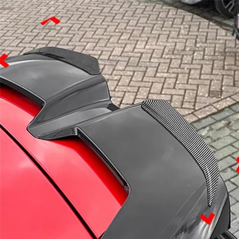 Rear Top Splitter Lip Spoilers For BMW Mini Cooper S JCW J01 F65 F66 2024 2025 Rear Trunk Spoiler Wing Carbon Fibre