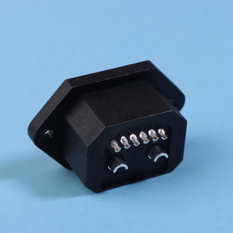 2+6 50A Lithium Battery Connector High Current Electric Vehicle Discharging Power Plug Socket E-Bike Male Female 8Pin Connectors