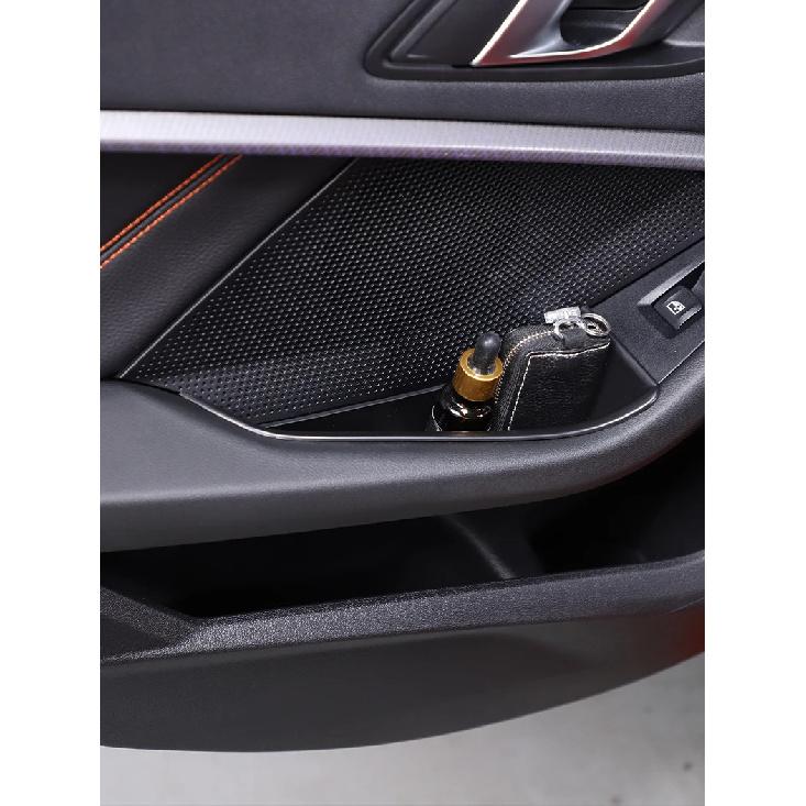 For BMW 1 2 Series F40 F44 2020+ ABS Car Front and Rear Door Inner Handle Armrest Storage Box Mobile Phone Tray Car Accessories