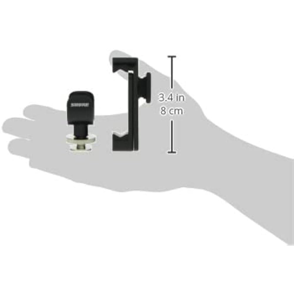Shure MOTIV Series Clamp Microphone Clip for Kit & MV88+Video AMV-PC []