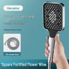 MDNG High-Pressure Square Shower Head Set