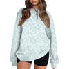 Women  Tops Women's Long Sleeve Sweatshirt Casual Crewneck Loose Fit Pollover Fleece Tops