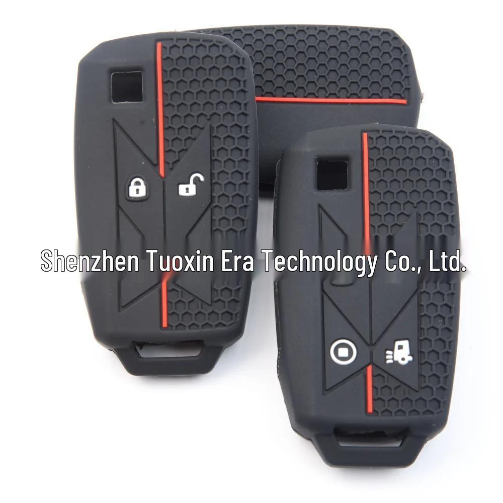 Renault T Series T520/T460 Heavy Duty Honeycomb 4-Button Silicone Key Cover
