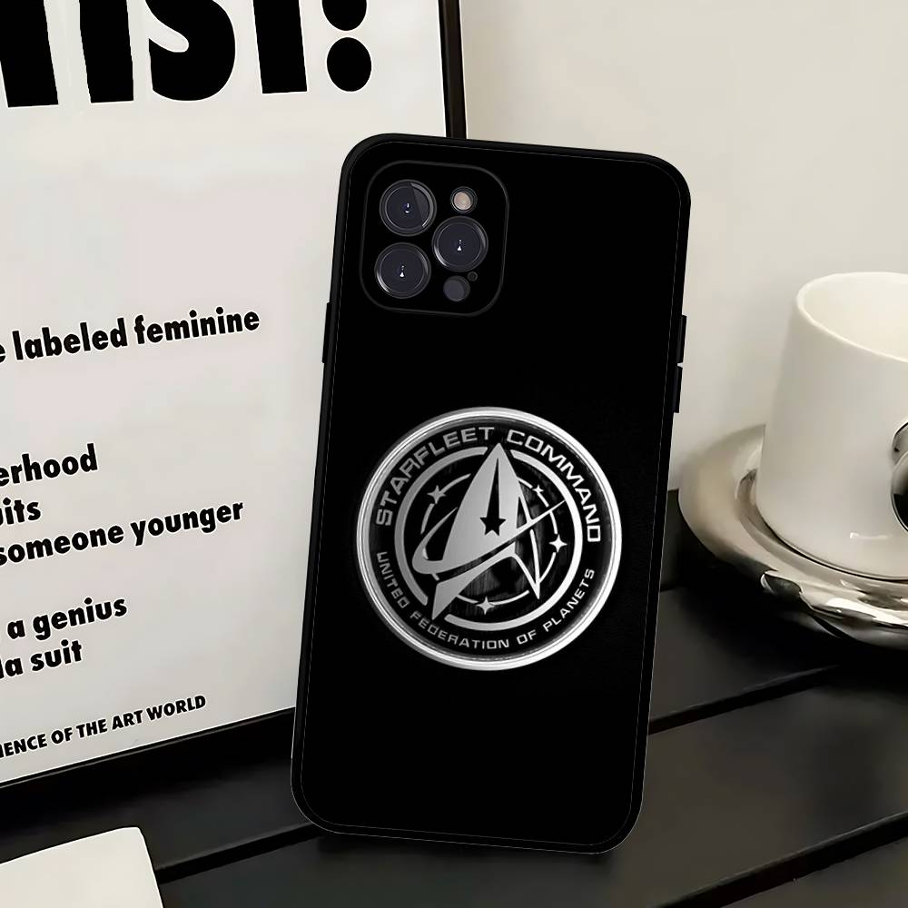 

S-Star T-Trek Phone Case For IPhone 17 16 15 14 13 12 Mini 11 Pro Plus Soft Silicone Cover iPhone 15 plus