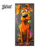 Pegatina Contenedor Cubo de Basura de Animales Divertidos Pegatina de Dibujos Animados Pegatina Autoadhesiva de PVC Colorida Decal Decorativo Impermeable Caras Lindas Pegatinas Gato Perro para Contenedor con Ruedas