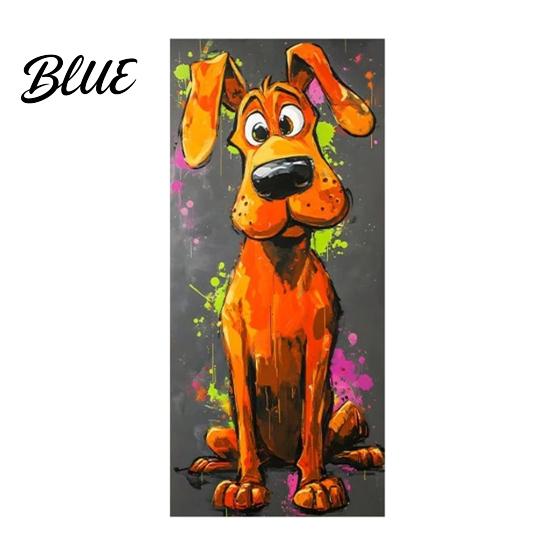 Pegatina Contenedor Cubo de Basura de Animales Divertidos Pegatina de Dibujos Animados Pegatina Autoadhesiva de PVC Colorida Decal Decorativo Impermeable Caras Lindas Pegatinas Gato Perro para Contenedor con Ruedas