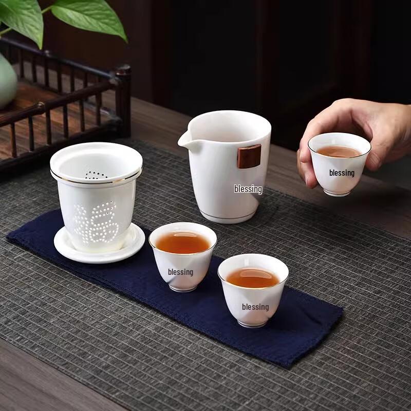 Portable Ceramic Travel Tea Set