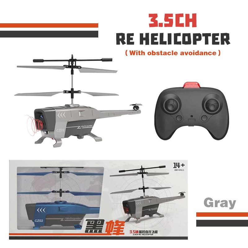Non-Toxic Rc Helicopter 2.4Ghz 3.5H Obstacle Avoidance Anti-Collision Remote Control Drone Toy Aircraft Kid Plane Indoor Flight Toys Gifts