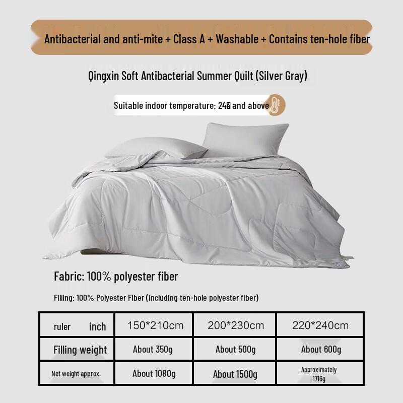 Mercury Home Textiles All-Season Thin Quilt