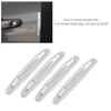 4pcs Car Door   Guards Trim Cover Strip Corner Bumper Anti Collision Scratch  or Black