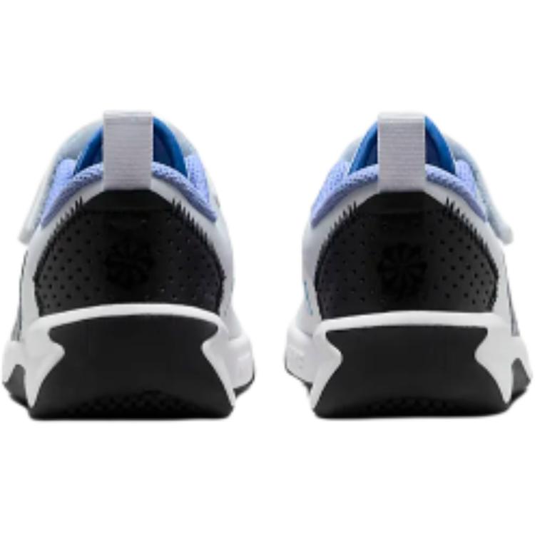 Nike Omni Multi Court Slip Resistant Abrasion Resistant Low top Kids' Running Shoes Gray Blue Kids' DM9026-009
