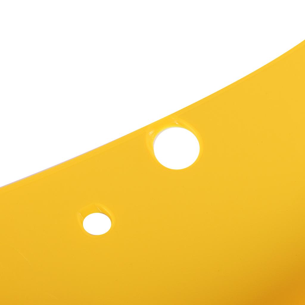 2PCS Front Bumper Lip Protector Yellow Replacement for Dodge Charger SRT 2015‑2019