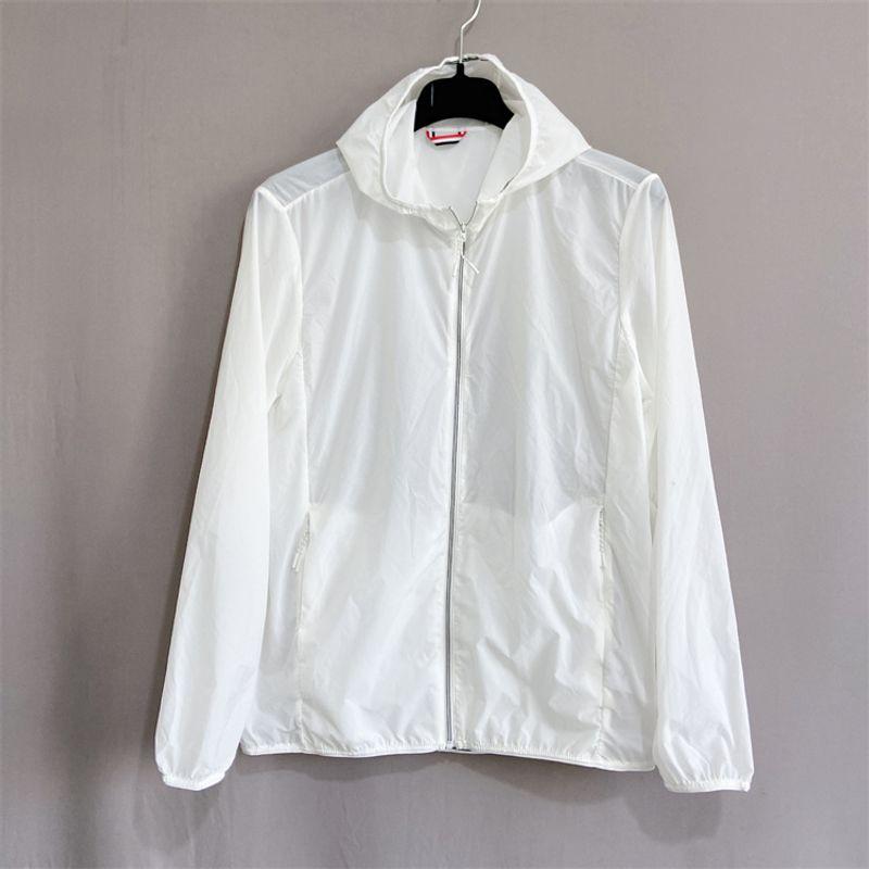 

Men s and Women s Plus Size Sun Protection Clothing Thin Hooded Wind Shield Unisex Sunscreen Hoodie Jacket White 4XL