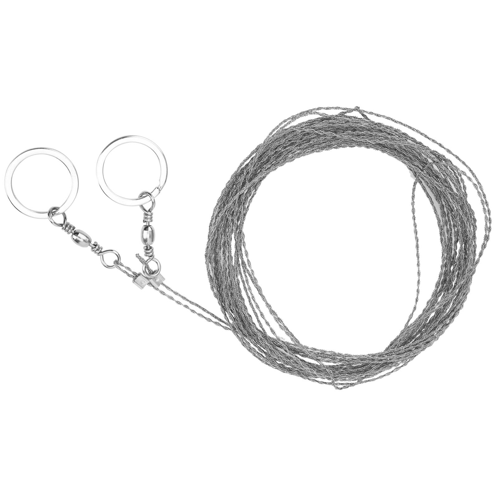 

Outdoor Fretsaw Portable 10m Steel Wire Wilderness Survival Universal Stainless Steel Saw