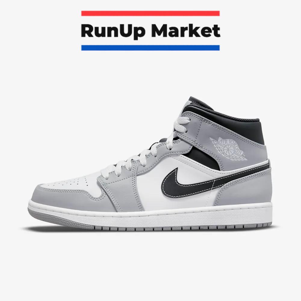

Jordan 1 Mid Light Smoke Grey Антрацит 554724-078 EUR45/290mm
