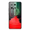 Starry Sky Tempered Glass Phone Case for Xiaomi 14 - Unisex Model, Hot Seller