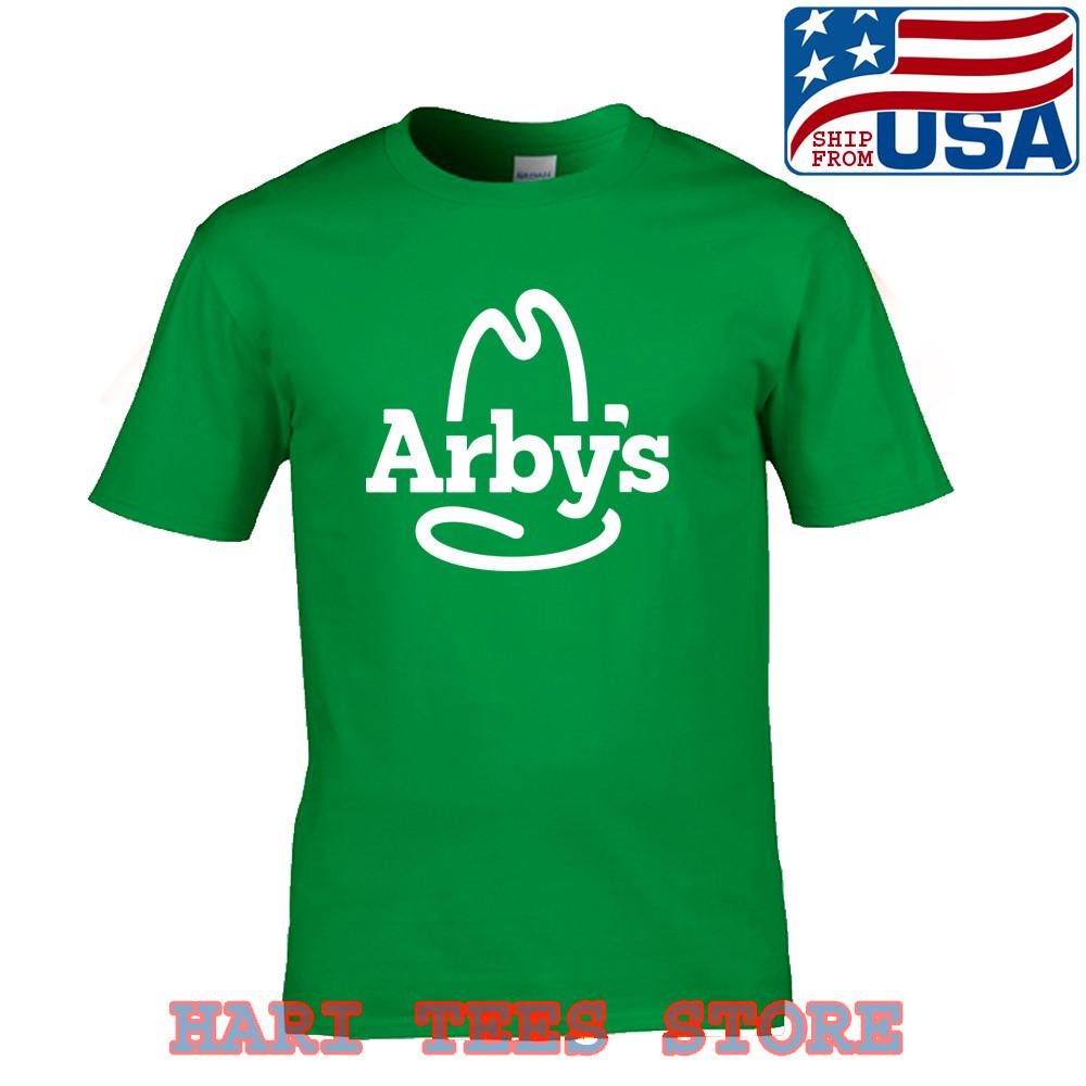Ресторан Arby s Sugar Land Техас Зеленая футболка унисекс Размеры от S до 5XL S