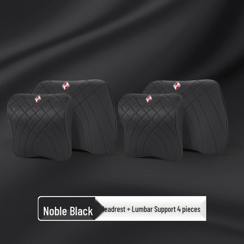 Compatible Neck and Lumbar Support Cushion for Borgward BX7/BX5/BX3/BX6/BXi7/BXi5 Car Seats