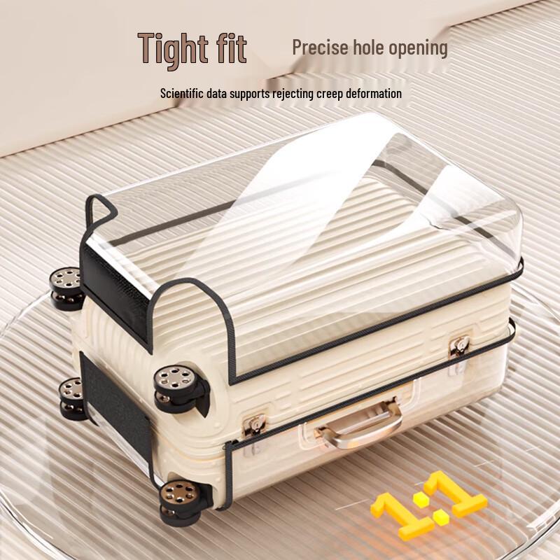 Banzheni Detachable Transparent Thickened PVC Luggage Cover