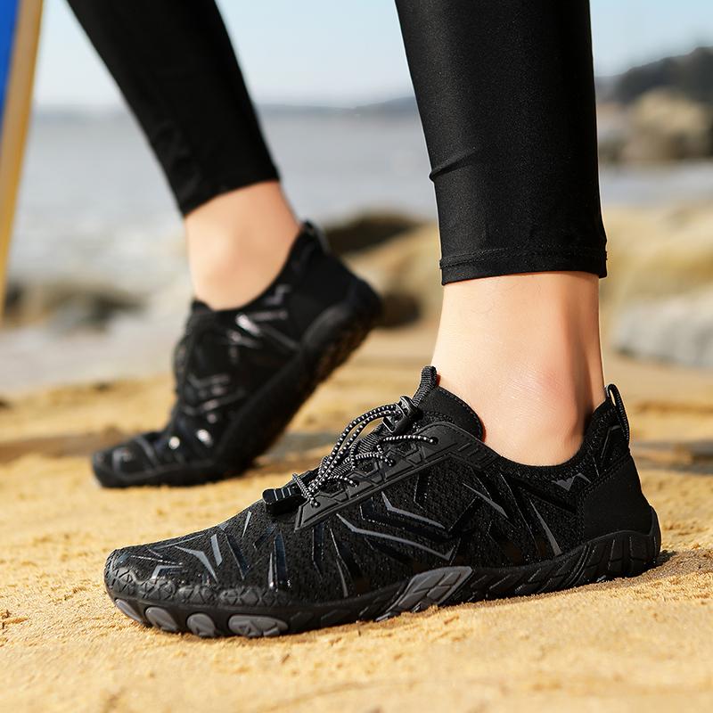 Seaside Aqua Shoes Quick Dry Beach Wading Sneakers Non-slip Comfort Barefoot Water Sports Footwear for Surfing Fishing Canyoning