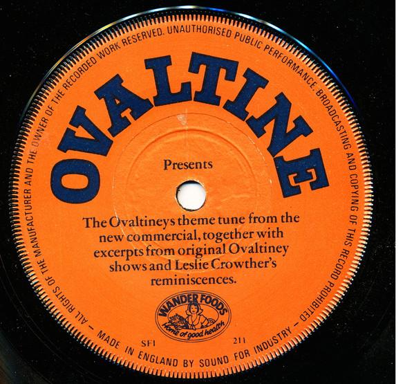7-дюймовая пластинка OVALTINEYS Ovaltine представляет.... SFI211 Звук Для Indus UK Звуковые Эффекты Природа Использовано