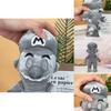 Pelúcia Super Mario 28cm Mario Prata Posição Sentada Mario de Metal Atacado