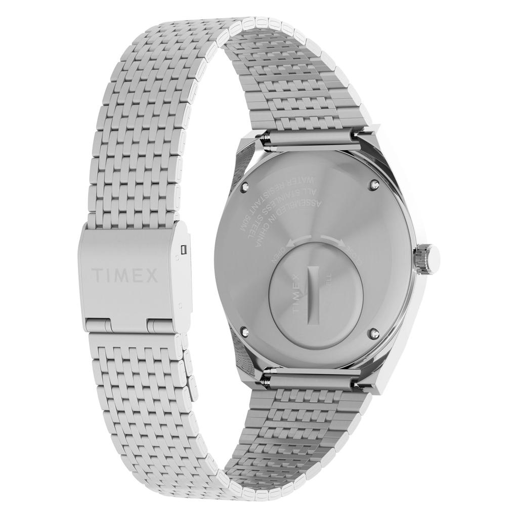 TIMEX QTIMEX Saat Kuvars 5 ATM Suya Dayanıklı Plastik Kahverengi Kadran TW2W62400 Unisex