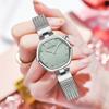 New ultra-thin niche minimalist waterproof hexagonal Japanese movement women's watch