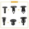 6 Size 60Pcs Auto Fastener Clips for Mitsubishi Motors Asx Lancer X Outlander Xl Pajero Sport 4 L200 Carisma Mazda Axela Atenza
