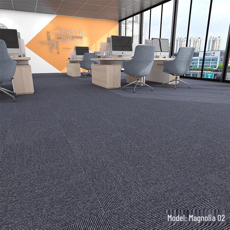 

Екологічна звукоізоляційна вогнестійка килимова плитка для офісу, спальні або вітальні Super thick non-woven bottom